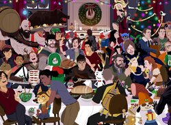 PlayStation's Most Iconic Characters Are Together in This Awesome Festive Fan Art