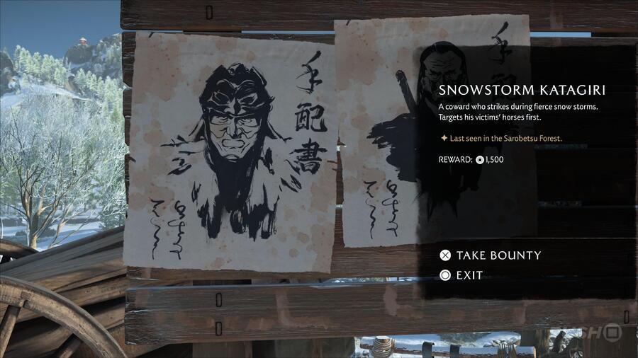 Ghost of Yotei: All Bounties and Where to Find Them Guide 105