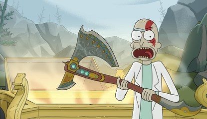Rick and Morty Explore the Nine Realms in God of War Ragnarok Promo