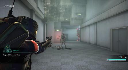 The QR code on her backpack takes you to the Steam wishlist page, which is pretty funny