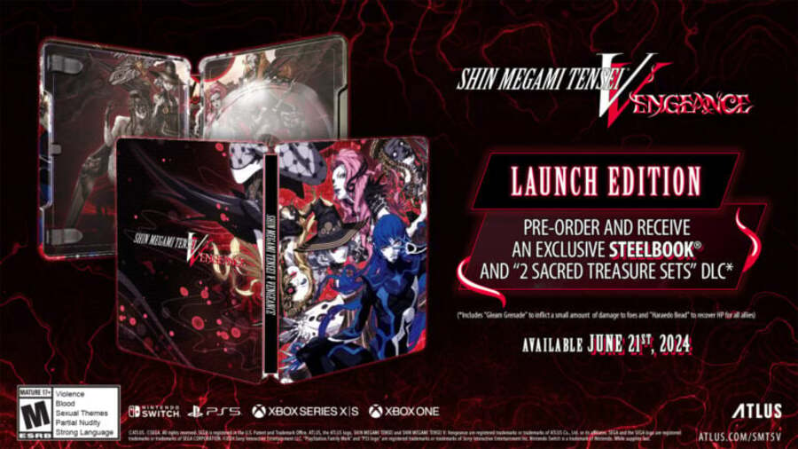 SMT 5 Vengeance PS5 PS4 Launch Edition