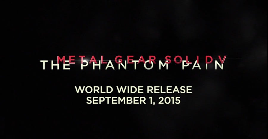Metal Gear Solid V: The Phantom Pain PS4 Release Date