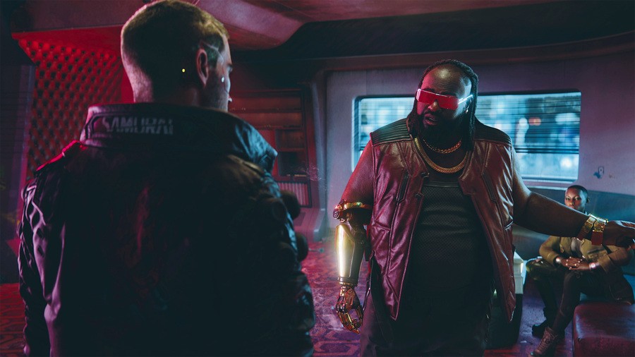 Cyberpunk 2077 Capture d'écran PS4