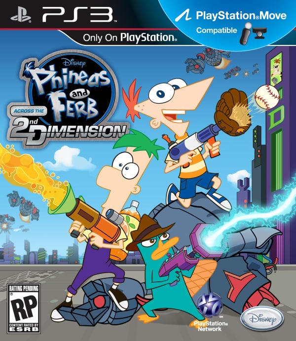 Cover of Phineas and Ferb: Across the Second Dimension
