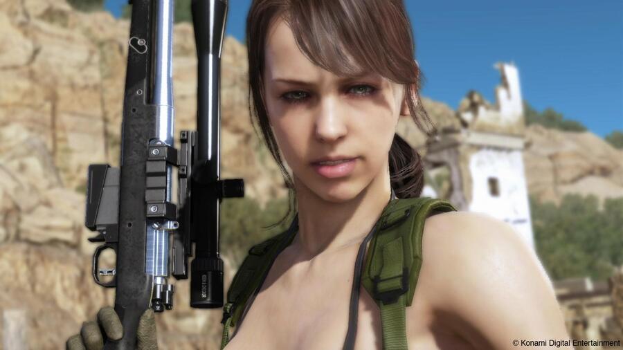 Quiet Metal Gear Solid PS4 PlayStation 4 1