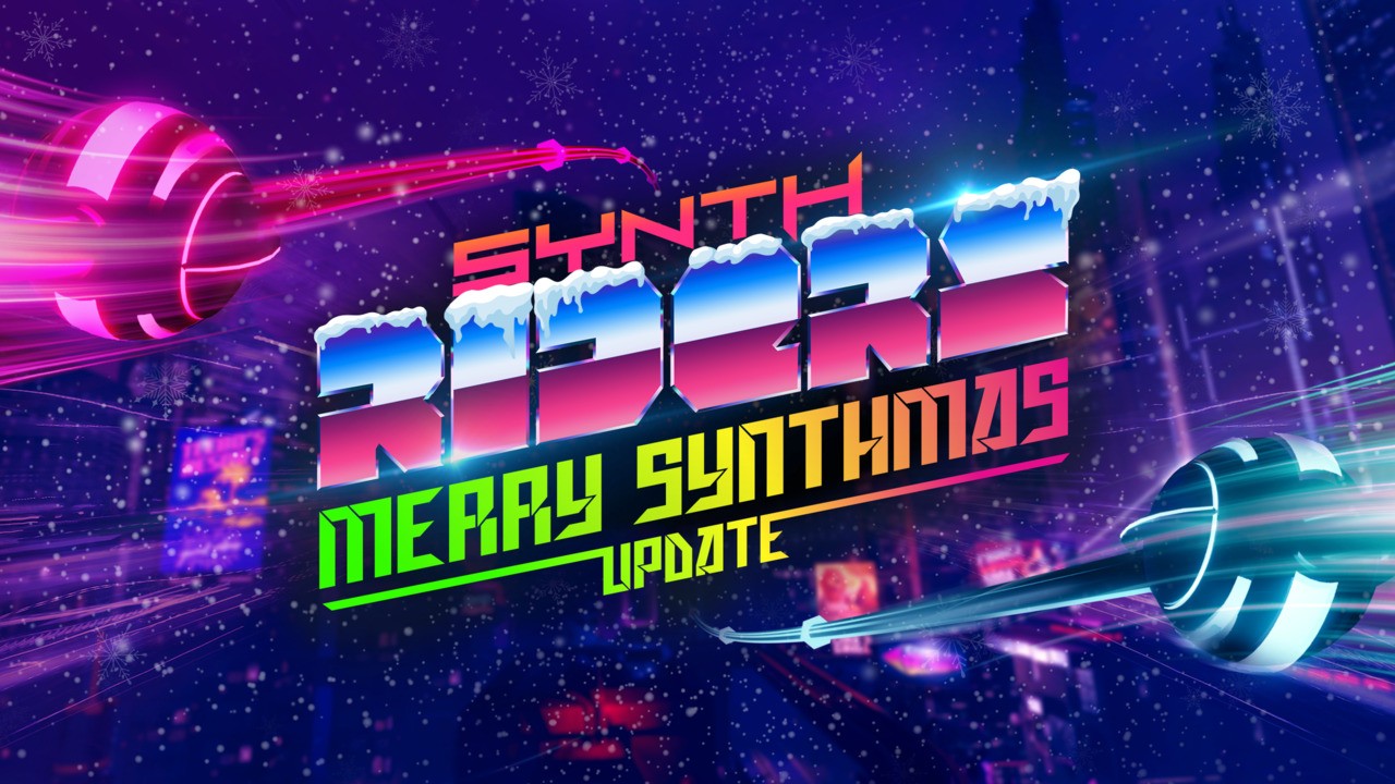 Synth Riders cierra el año con la actualización Merry Synthmas