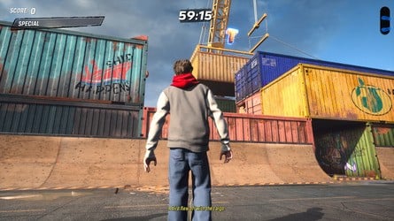Tony Hawk's Pro Skater 3 + 4: Shipyard Walkthrough - All Park Goals and Collectibles 10