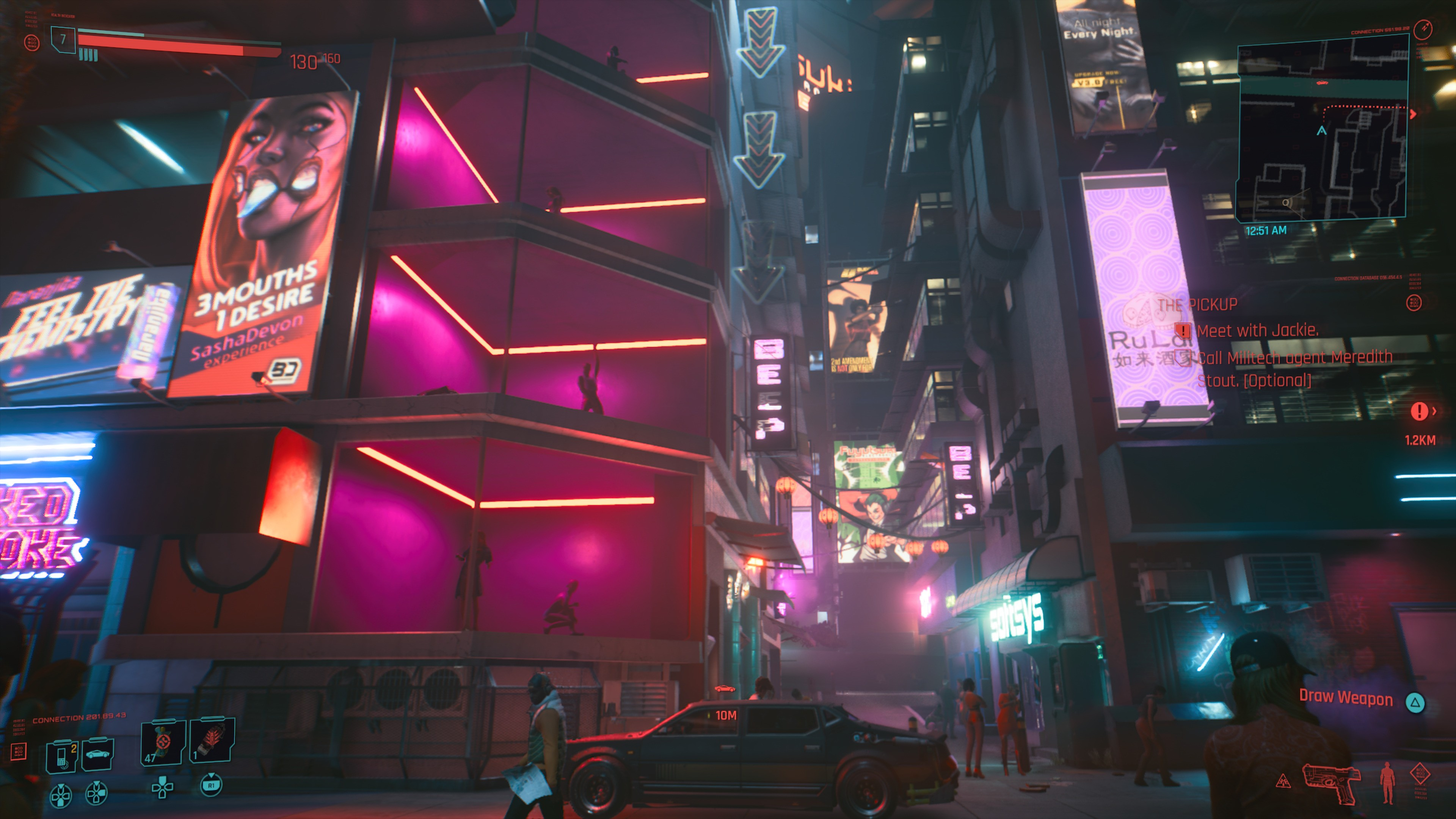 How Cyberpunk 2077 Runs on PS4 Pro, and PS4