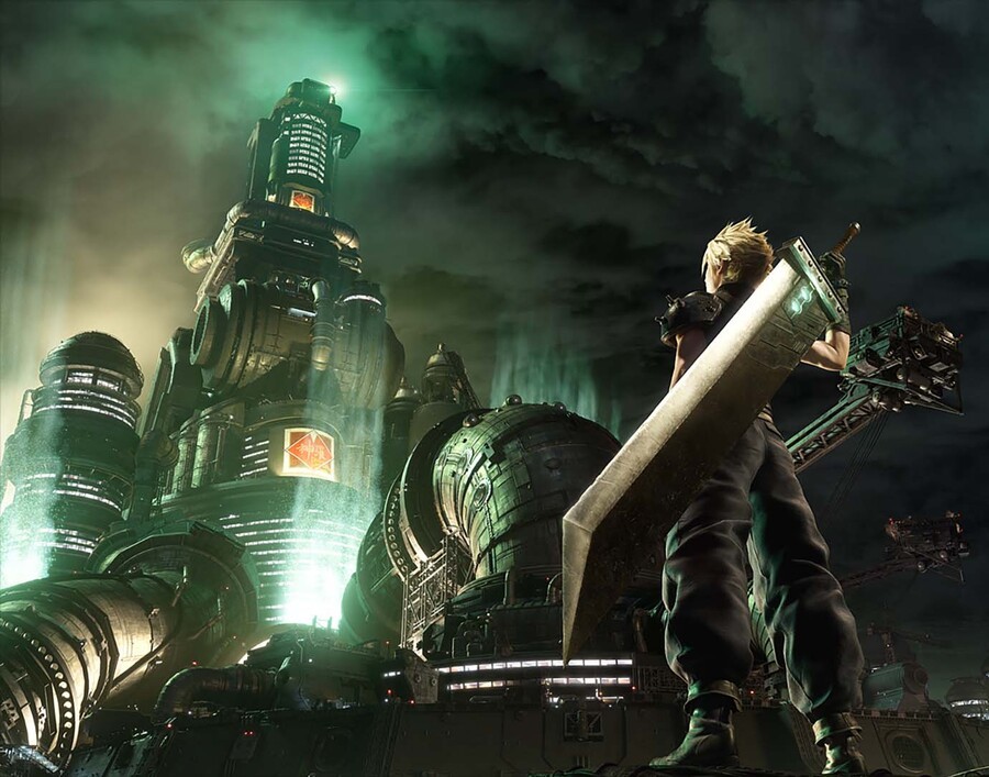 Final Fantasy VII Remake Cloud Art