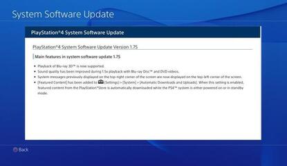 PS4 Firmware Update 1.75 Brings 3D Blu-ray Support and More Today