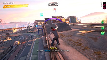 Tony Hawk's Pro Skater 3 + 4: San Francisco Walkthrough - All Park Goals and Collectibles 54