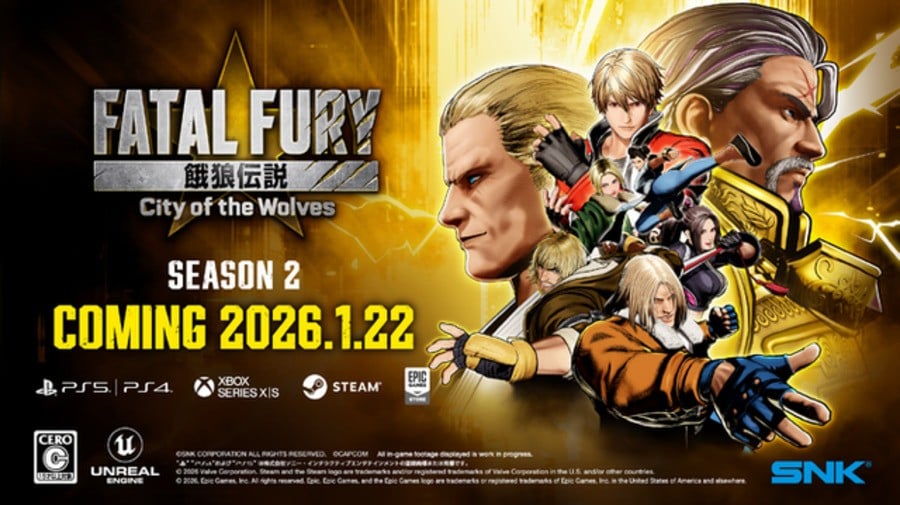 Six More Characters Join Fatal Fury: City of the Wolves on PS5, PS4 1
