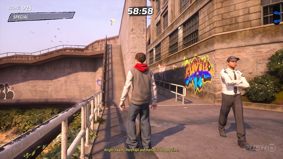 Tony Hawk's Pro Skater 3 + 4: Alcatraz Walkthrough - All Park Goals and Collectibles 8