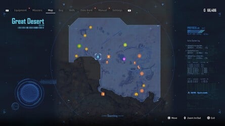 Stellar Blade: Great Desert Walkthrough - Cans, Design Patterns, Beta Cores, Body Cores, Exospines, Passcodes, Camps 18