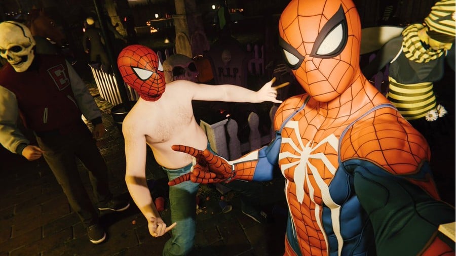 Marvel's Spider-Man Shirtless PS4 PlayStation 4