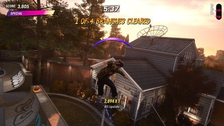 Tony Hawk's Pro Skater 3 + 4: Suburbia Walkthrough - All Park Goals and Collectibles 14