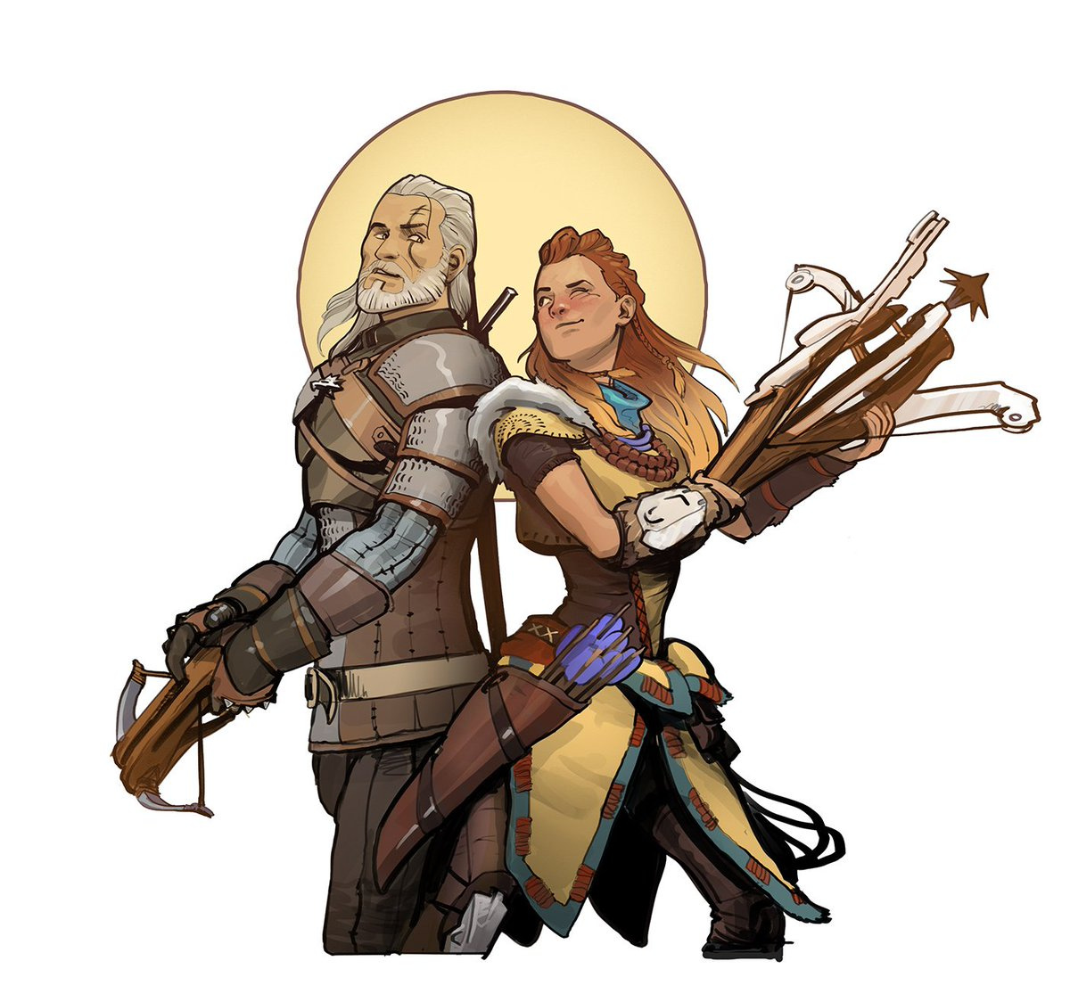 The Love Between The Witcher 3 and Horizon: Zero Dawn Continues | Push  Square