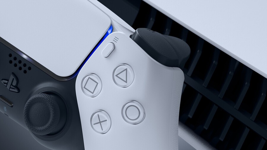 Dualsense controller Ps5 in close-up