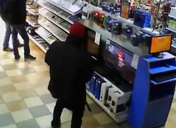 PS4 Perv Slaps the Salami Over System in Store