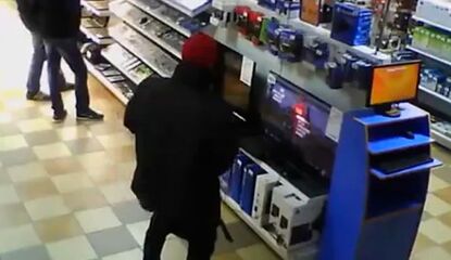 PS4 Perv Slaps the Salami Over System in Store