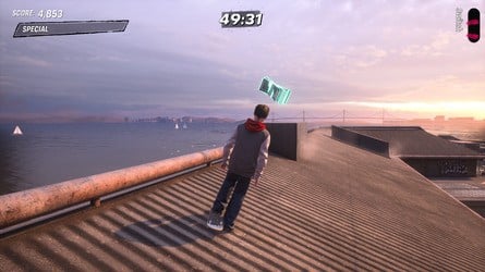 Tony Hawk's Pro Skater 3 + 4: Alcatraz Walkthrough - All Park Goals and Collectibles 53