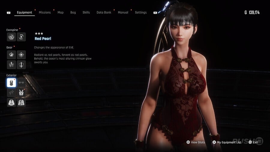 Stellar Blade "Red Pearl" Outfit