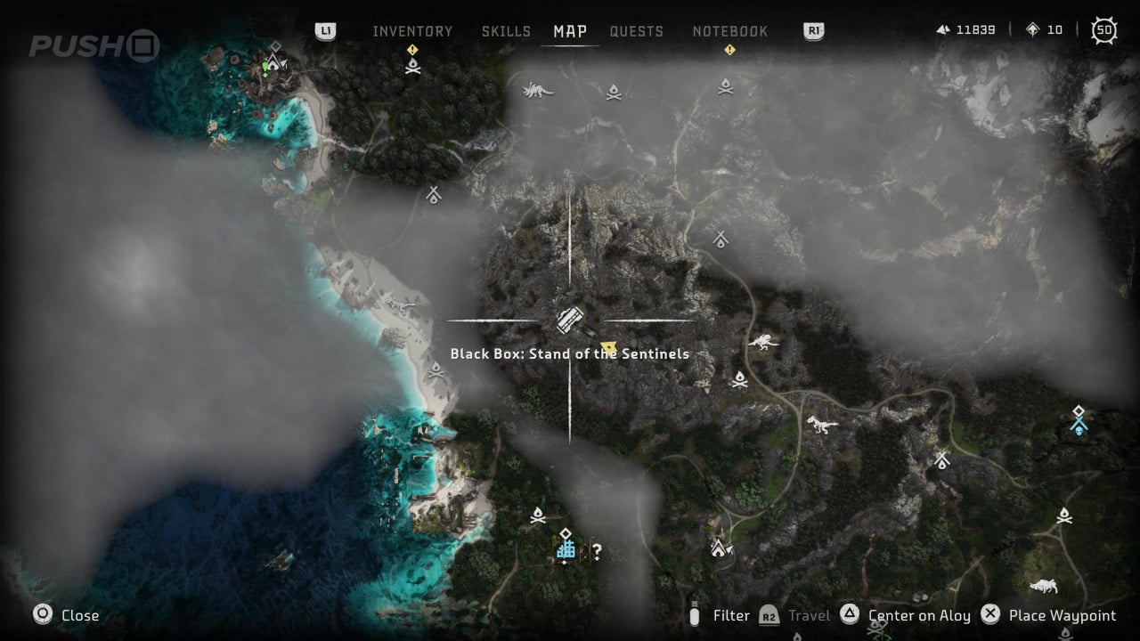 Horizon Forbidden West All Black Box Locations