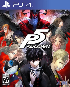 Persona 5 PS4 PlayStation 4 Box Art 1