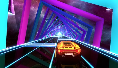 80s Arcade Racer Neon Drive Is in the Slipstream of PS4