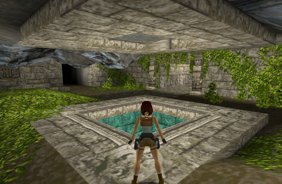 Which of these guns do you find first in the original Tomb Raider?