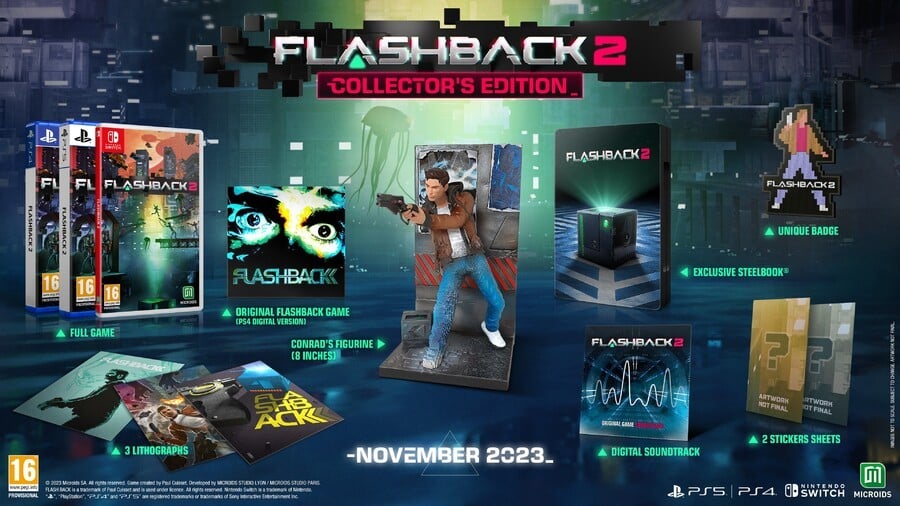 Flashback 2 Will Fade to Black in November 2023 on PS5, PS4 3