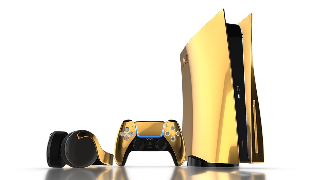 You can buy a solid GOLD PS5 today – but you won't believe the