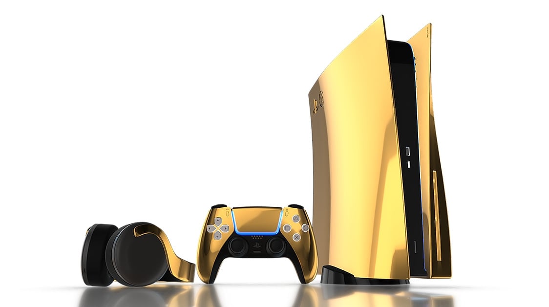 That gold-plated PlayStation 5 costs half a million dollars