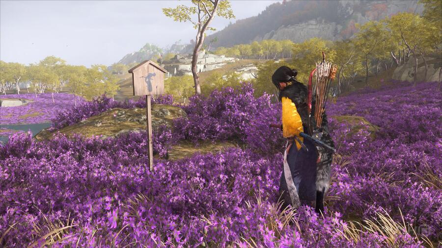 Ghost of Yotei: All Special Places Locations to Bow or Play Shamisen Guide 1