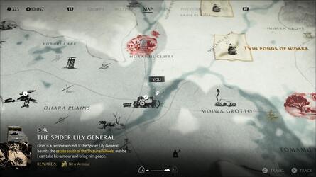 Ghost of Yotei: All Special Places Locations to Bow or Play Shamisen Guide 13