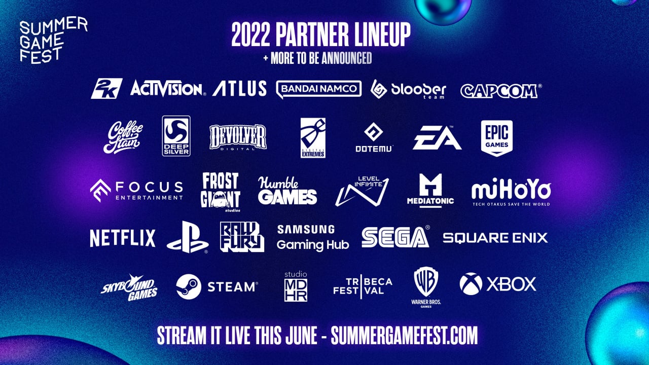 Over 30 Developers and Publishers Confirmed for Summer Game Fest Push