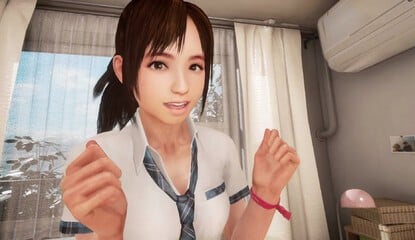 Getting Uncomfortably Close to Schoolgirls in Summer Lesson on PS4