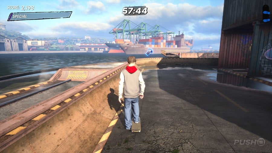 Tony Hawk's Pro Skater 3 + 4: Shipyard Walkthrough - All Park Goals and Collectibles 25
