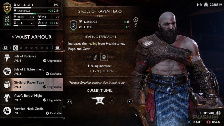 God of War Ragnarok: All Waist Armour Locations and Upgrades 13