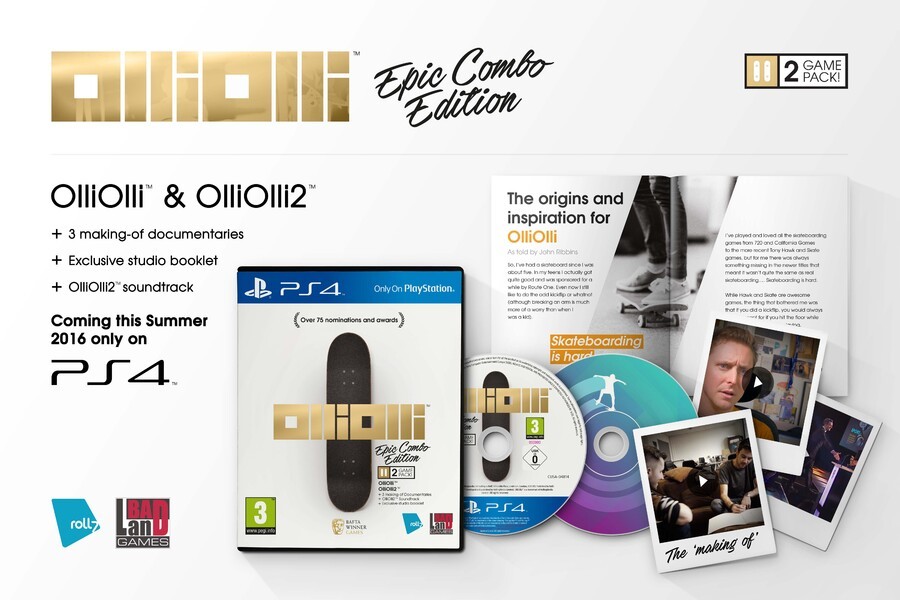 OlliOlli Epic Combo Pack PS4