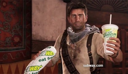 Watch Nathan Drake Promote Subway