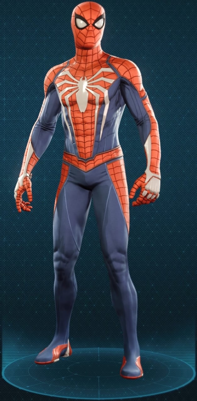 marvel spider man ps4 all suits