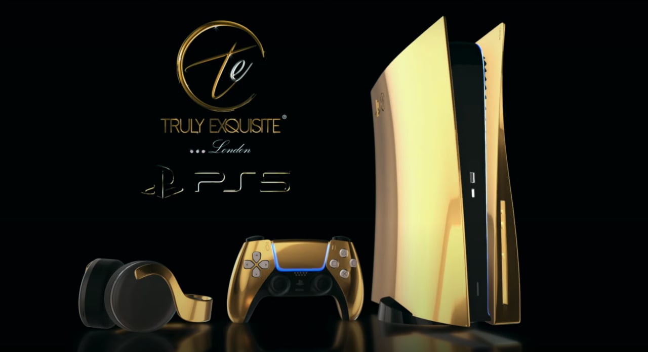 PS5 24K Gold Edition Pre-Orders Open This Week, If You Happen to Have £7999  to Spare