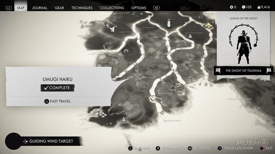 Ghost of Tsushima: All Haiku Locations 11