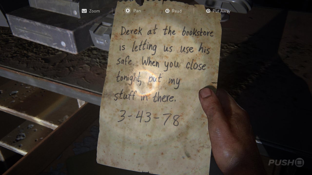 The Last of Us Part 2 Safe Codes: All Combinations 