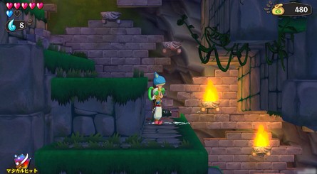 Wonder Boy Asha in Monster World PS4 PlayStation 4 2