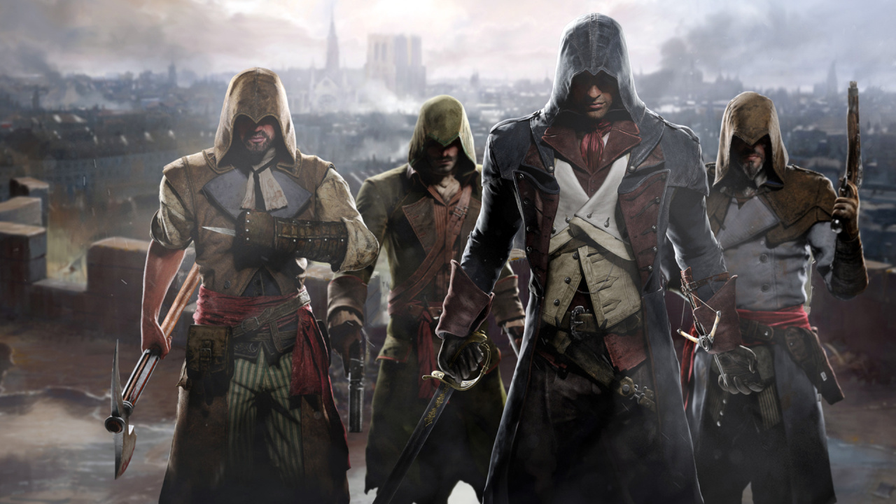  Assassins Creed Unity (PS4) : Video Games