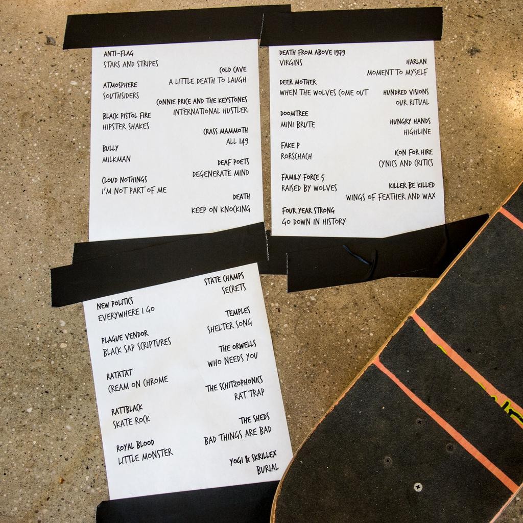tony hawk pro skater 5 soundtrack