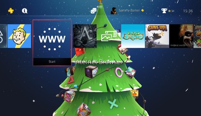 Celebrate the Season with Free Festive PS4 Theme