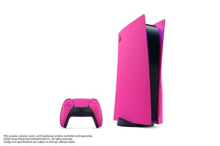 All PS5 Console Cover Colours: Nova Pink 1